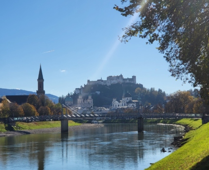 Blick auf Salzburg